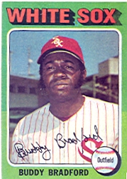 1975 Topps Baseball Cards      504     Buddy Bradford